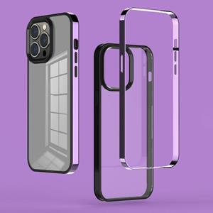 huismerk 3 in 1 gegalvaniseerd frame Phantom telefoonhoes voor iPhone 13 mini