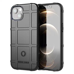 huismerk Robuuste schild Volledige dekking Shockproof TPU Case voor iPhone 13