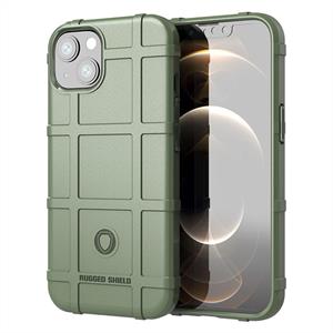 huismerk Robuuste schild Volledige dekking Shockproof TPU Case voor iPhone 13