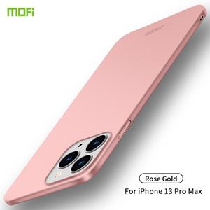 Voor iPhone 13 Pro Max Mofi Frosted PC ultradunne harde koffer (Rose Gold)