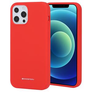 goospery Goosspery Silicone Solid Color Soft Liquid Silicone Shockproof Soft TPU Case voor iPhone 13 Pro