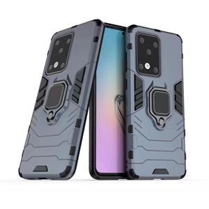 huismerk Voor Galaxy S20 Ultra Panther PC + TPU schokbestendige beschermhoes(blauw)