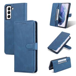 Voor Samsung Galaxy S21 FE 5G AZNS DREAM II Huid Feel Horizontal Flip Leren Case