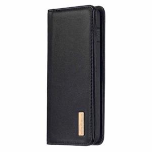 huismerk Voor Samsung Galaxy S10+ 2 in 1 Afneembare Magnetische Horizontale Flip Originele lederen kast met Holder & Card Slots & Wallet(Zwart)