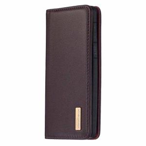 huismerk Voor Samsung Galaxy S20+ 2 in 1 Afneembare magnetische horizontale flip originele lederen kast met Holder & Card Slots & Wallet(Donkerbruin)