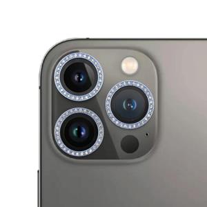 huismerk 9H Point Boor Camera Lens Protector Circle voor iPhone 13 Pro MAX / 13 PRO (Blauw)