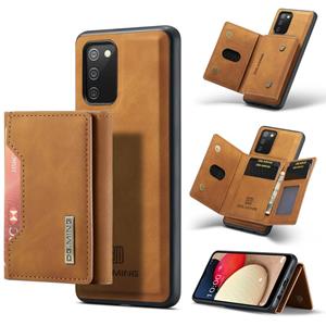 dg.ming Voor Samsung Galaxy A02s DG. MING M2 serie 3-voudige multi card tas + magnetische achterkant schokbestendige geval met portemonnee en houder functie (