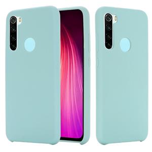 huismerk Voor Xiaomi Redmi Note 8 2021 Pure Color Liquid Siliconen Schokbestendige Volledige dekking Case