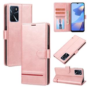 huismerk Voor LG Velvet / G9 5G / 4G Butterfly Rose Lederen telefoonhoesje