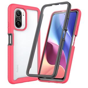 huismerk Voor Xiaomi Poco F3 / Redmi K40 Starry Sky Solid Color Serie Schokbestendig PC + TPU-beschermhoes met PET-film