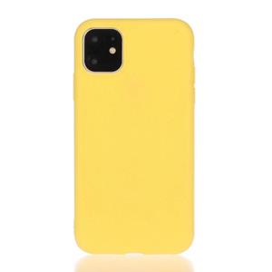 huismerk Solid Color Frosted TPU telefooncase voor iPhone 13 mini