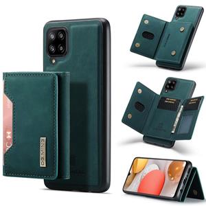 Voor Samsung Galaxy A42 5G DG.MING M2 Serie 3-voudige multi-kaart tas + magnetische achterkant schokbestendig geval met portefeuille en houder functie