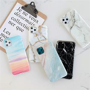 huismerk Voor iPhone 12 TPU Smooth Marbled IMD Mobile Phone Case (Sneeuwwitje F6)