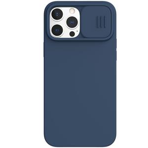 NILLKIN CAMSHIELD VLOEISTIGE SILICONE + PC Full Coverage Case voor iPhone 13 Pro MAX