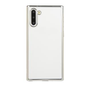 huismerk Voor Galaxy Note10 Electroplating TPU Beschermhoes (Zilver)