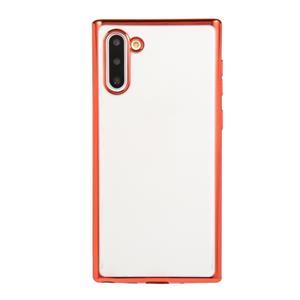 huismerk Voor Galaxy Note10 Electroplating TPU Beschermhoes (Rood)