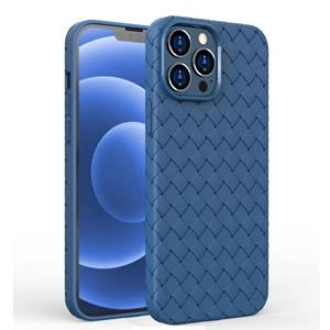 huismerk Volledige dekking Geweven Shockproof TPU-hoesje voor iPhone 13 Pro Max