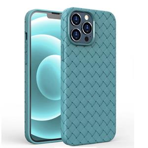 huismerk Volledige dekking Geweven Shockproof TPU-hoesje voor iPhone 13 Pro Max