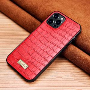 Sulada Crocodile Texture TPU beschermhoes voor iPhone 13 Pro Max