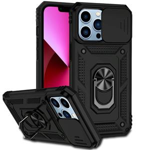 huismerk Glijdende CockShield Holder telefooncase voor iPhone 13 pro