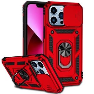 huismerk Glijdende CockShield Holder telefooncase voor iPhone 13 Pro