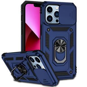 huismerk Glijdende CockShield Holder telefoonhoesje voor iphone 13 pro