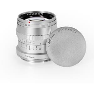 TTArtisan 50mm f/1.2 APS-C Nikon Z Silver