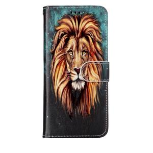 huismerk Voor Galaxy S9 Gloss olie patroon reliëf Lion horizontale Flip lederen draagtas met houder & kaartsleuven & portemonnee