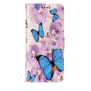 huismerk Voor Galaxy S9 Gloss olie reliëf bloem vlinder patroon horizontaal leder Flip Case met houder & kaartsleuven & portemonnee