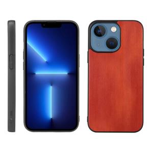 huismerk Gele koe textuur PU-telefooncase voor iPhone 13