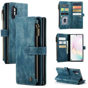 Voor Samsung Galaxy Note10 + Caseme-C30 PU + TPU Multifunctionele Horizontale Flip Lederen Case met Houder & Card Slot & Portemonnee & Zipper Pocket