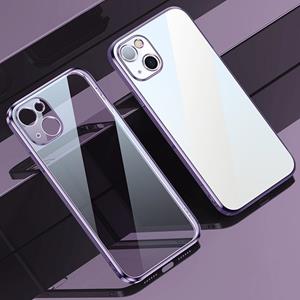 Sulada elastische siliconen rand frame + TPU all-inclusive anti-val case voor iPhone 13 mini