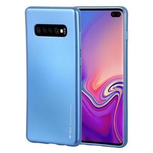 huismerk KWIK GOOSPERY ik JELLY metaal TPU Case voor Galaxy S10 PLUS (blauw)