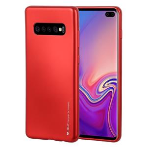 huismerk KWIK GOOSPERY ik JELLY metaal TPU Case voor Galaxy S10 PLUS (rood)