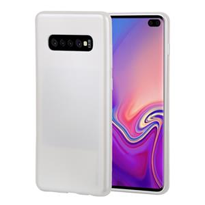 huismerk KWIK GOOSPERY ik JELLY metaal TPU Case voor Galaxy S10 PLUS (wit)