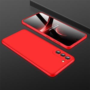 Voor Samsung Galaxy S21+ 5G GKK Three Stage Splicing Full Coverage PC Case(Red)