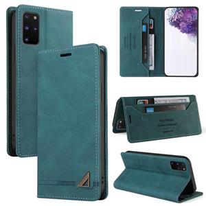 huismerk Voor Samsung Galaxy S20 + Skin Feel Anti-Diefstal Borstel Horizontale Flip Leren Case Met Houder & Card Slots & Portemonnee