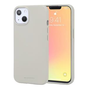 GOOSPERY ZACHT GEVOEL Vloeibare TPU Schokbestendige Soft Case Voor iPhone 13 mini (Stone Grey)