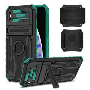 huismerk Armor Polsband Telefoon Case voor iPhone XS MAX