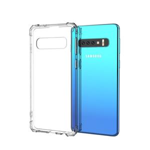 huismerk Transparante schokbestendige TPU Case voor Galaxy S10(Transparent)