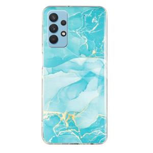 huismerk Voor Samsung Galaxy A32 5G IMD marmer patroon TPU telefoonhoesje