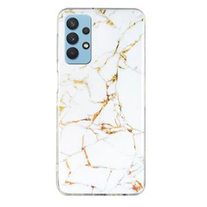 huismerk Voor Samsung Galaxy A32 5G IMD marmer patroon TPU telefoonhoesje