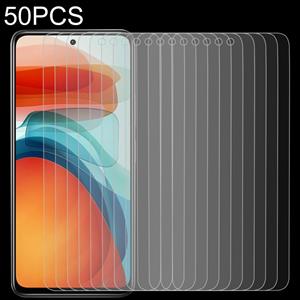 Voor Xiaomi Poco X3 GT 50 stks 0.26mm 9H 2.5D gehard glasfilm