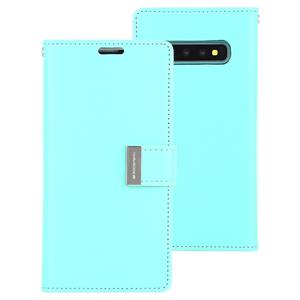 huismerk KWIK GOOSPERY RICH DIARY PU + TPU Crazy Horse textuur horizontale Flip lederen case voor Galaxy S10 met kaartsleuven & portemonnee & fotolijstjes (mi