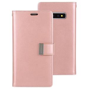 huismerk KWIK GOOSPERY RICH DIARY PU + TPU Crazy Horse textuur horizontale Flip lederen case voor Galaxy S10 PLUS met kaartsleuven & portemonnee & fotolijstje