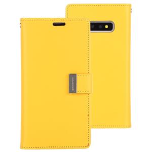 huismerk KWIK GOOSPERY RICH DIARY PU + TPU Crazy Horse textuur horizontale Flip lederen case voor Galaxy S10 PLUS met kaartsleuven & portemonnee & fotolijstje