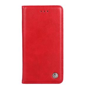 huismerk Voor Samsung Galaxy S10+ Non-Magnetic Retro Texture Horizontale Flip Lederen case met Holder & Card Slots & Wallet(Red)