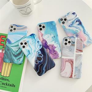 huismerk Voor Huawei P30 Pro Marble Pattern Glass Protective Case (DL01)