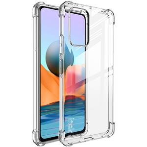 Voor Xiaomi Redmi Note 10 Pro Overseas Version Imak All-inclusive Shockproof Airbag TPU-zaak met schermbeschermer