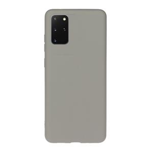 huismerk Voor Galaxy S20 Plus Solid Color Frosted TPU Telefoon hoes (Grijs)